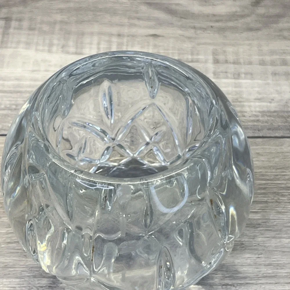 Vintage Homco Votive Candle Holder Made in USA Glass